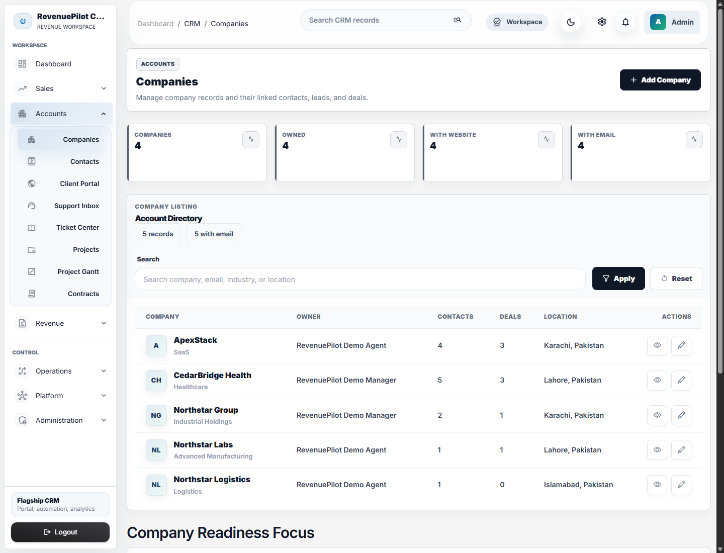 RevenuePilot CRM screenshot 6