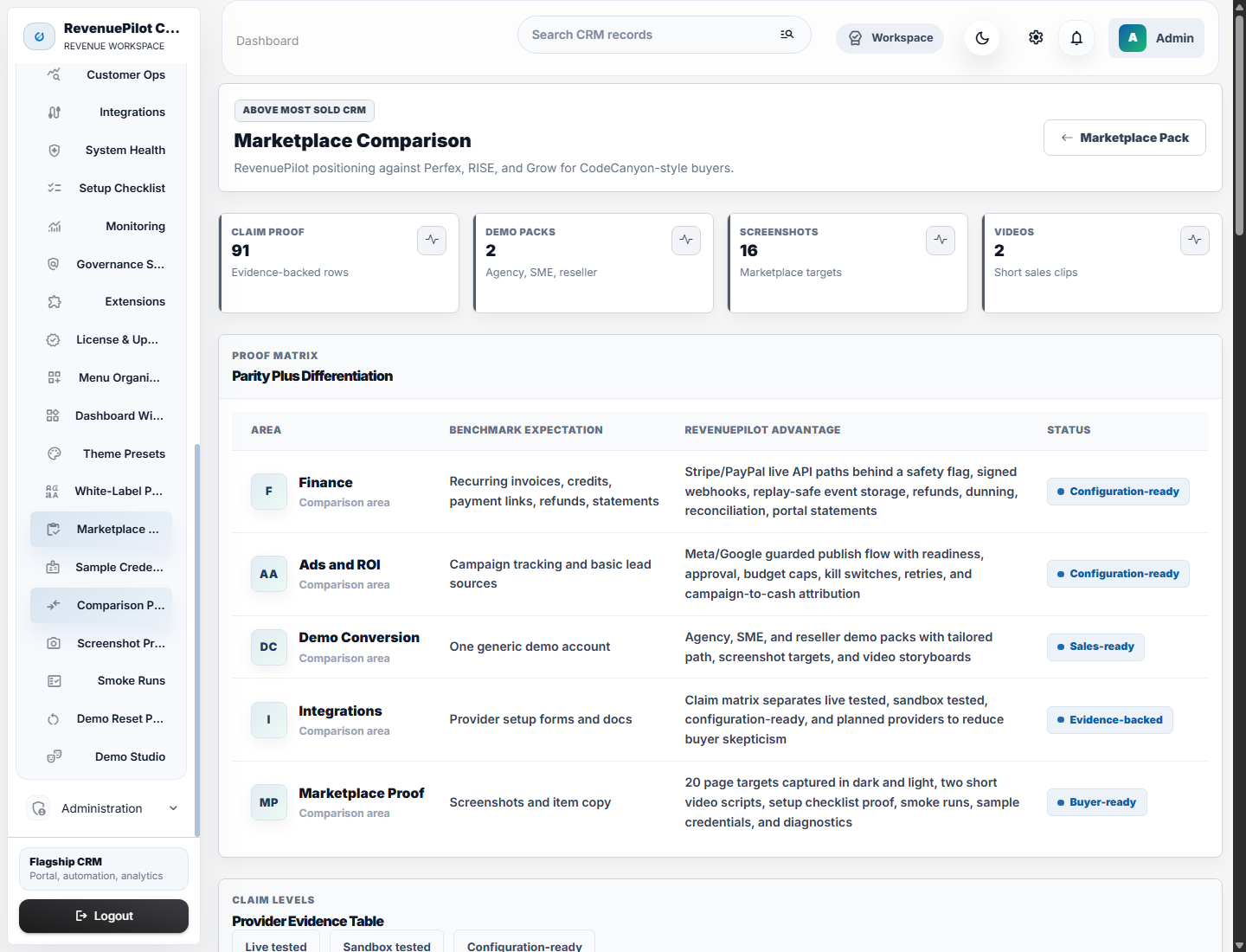 RevenuePilot CRM screenshot 15