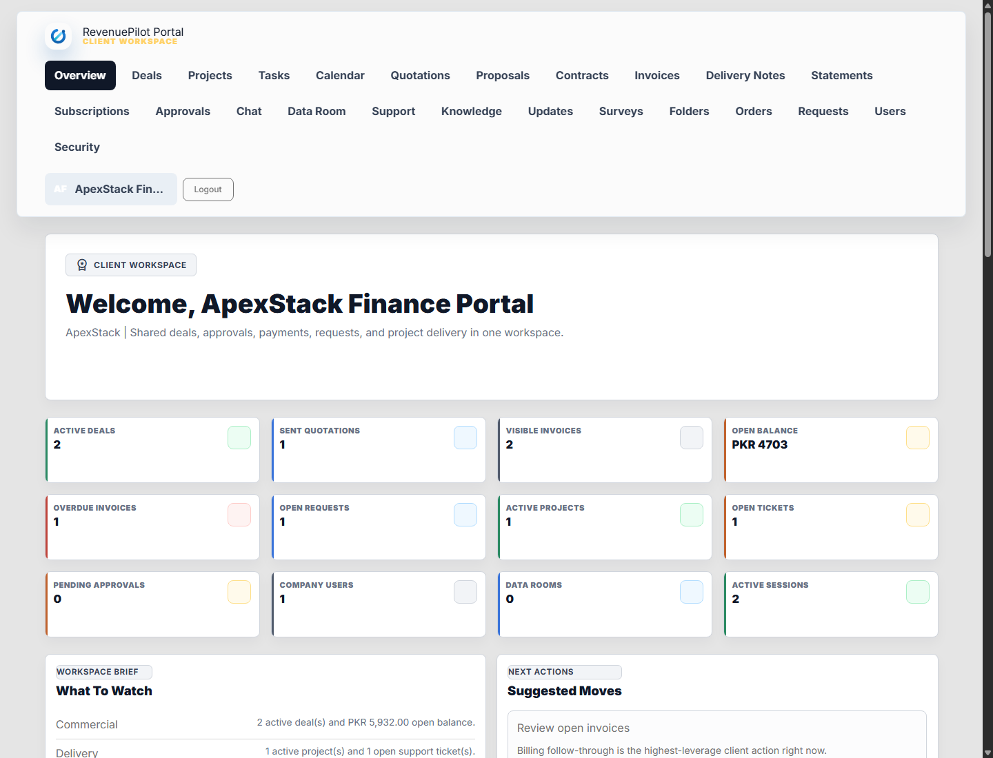 RevenuePilot CRM screenshot 11
