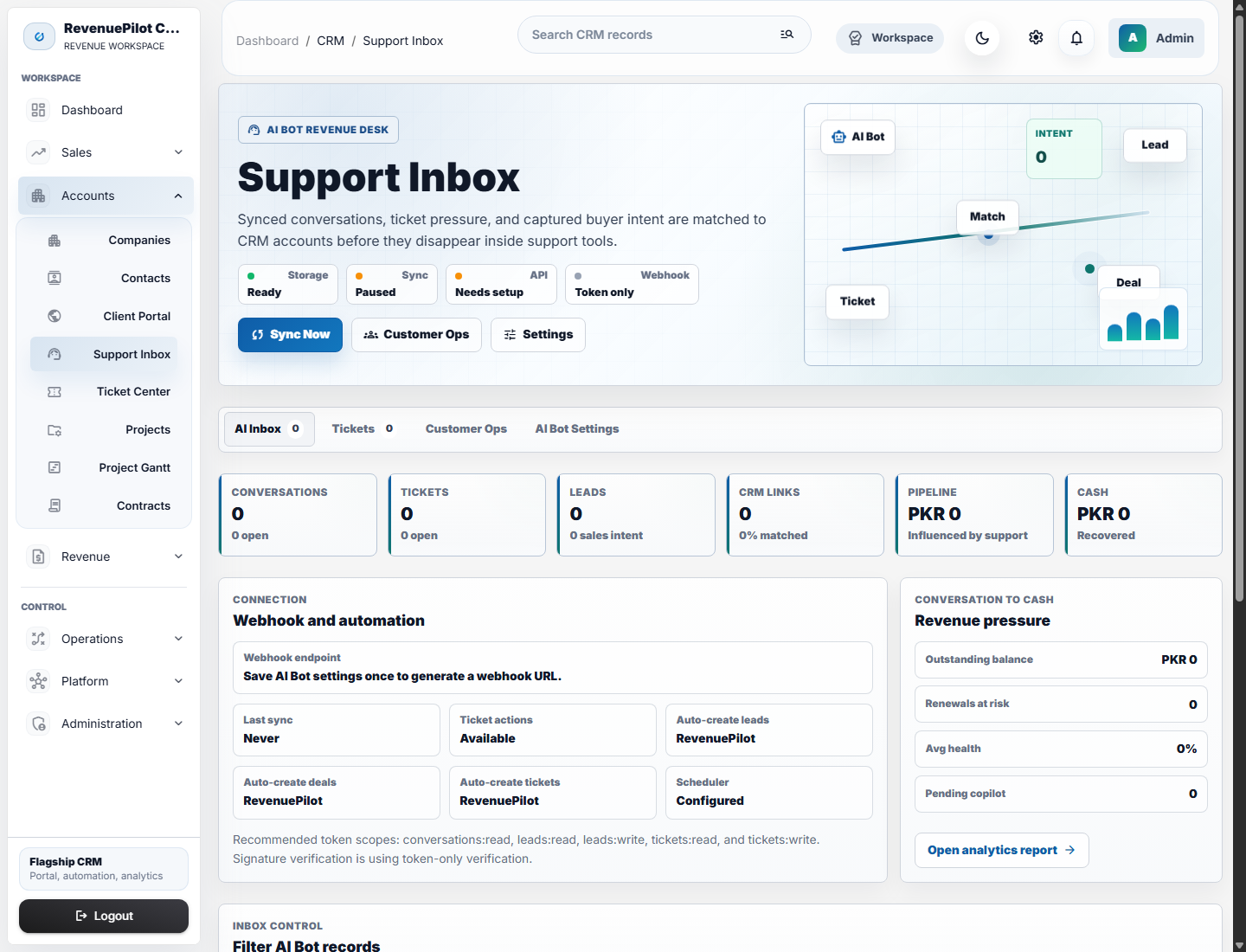 RevenuePilot CRM screenshot 10