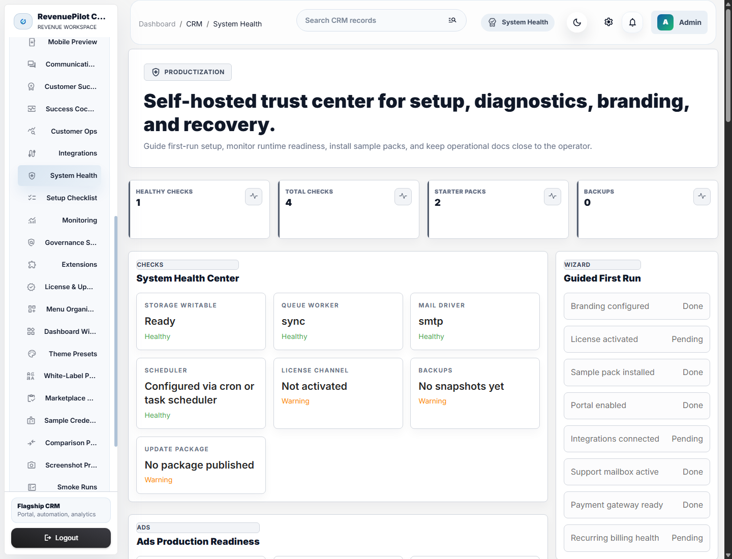 RevenuePilot CRM screenshot 12