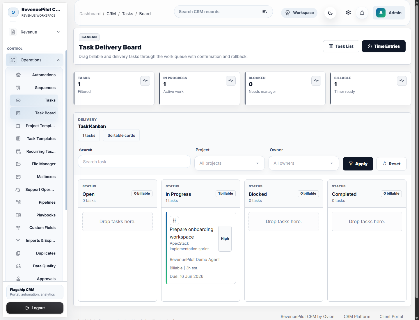RevenuePilot CRM screenshot 9