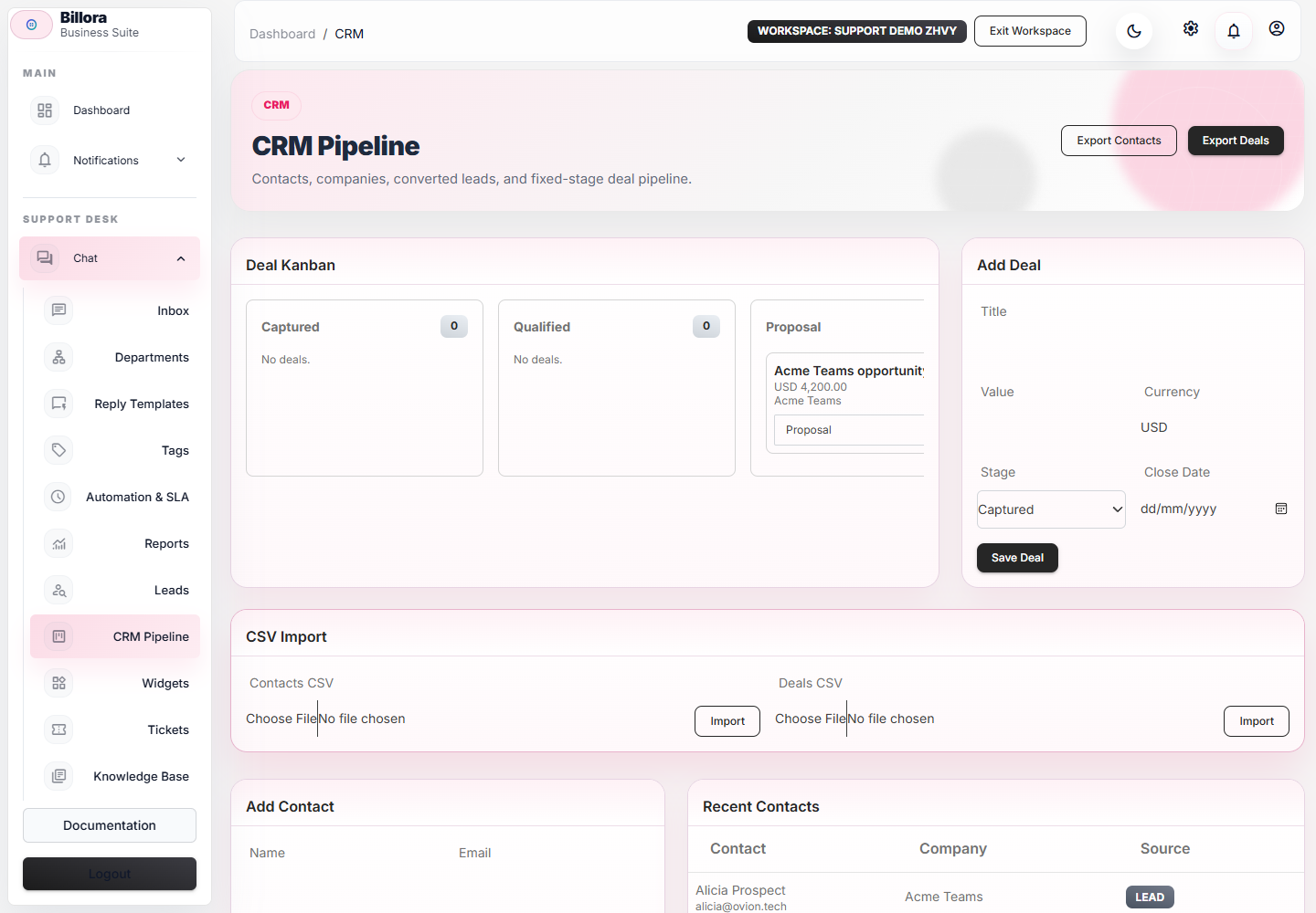 OvionDesk screenshot 10